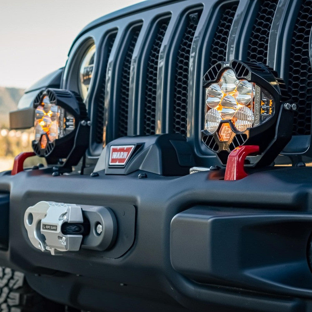 Baja Designs Jeep LP6 Pro Bumper Light Kit - 2020-22 Gladiator; 2018-22 Wrangler JL
