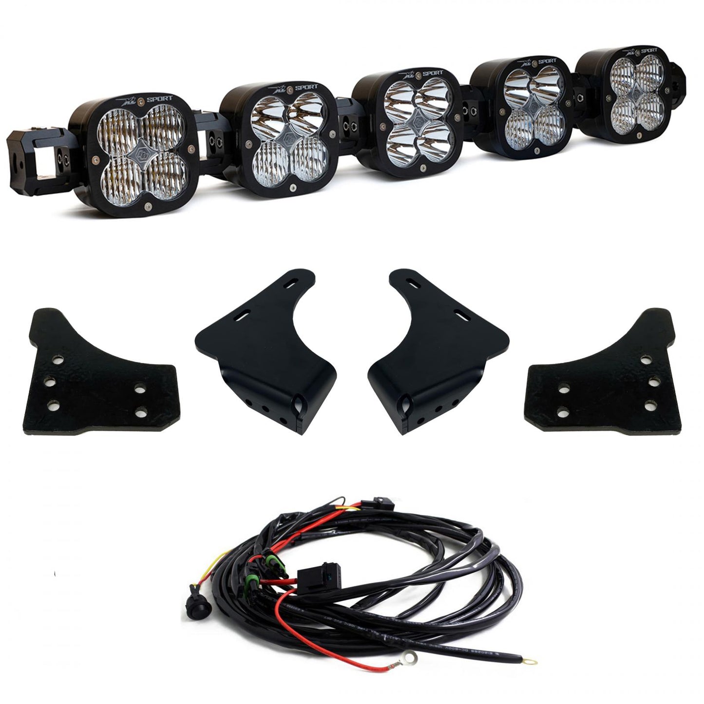 Toggle System Baja Designs Ford XL Linkable Bumper Light Kit - Ford 2021-22 F-150