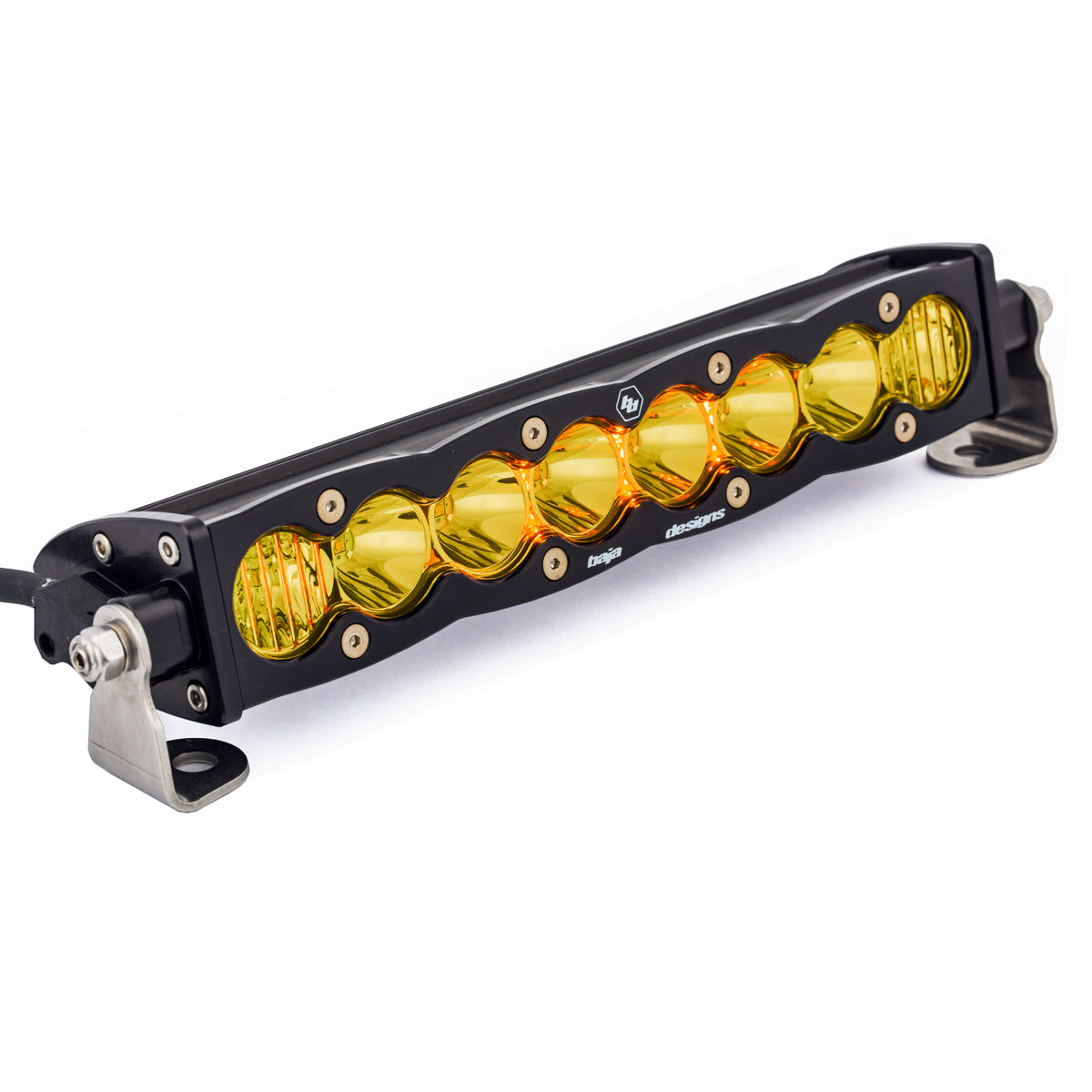 10 Inch Amber Driving/Combo Baja Designs S8 Universal Straight LED Light Bar