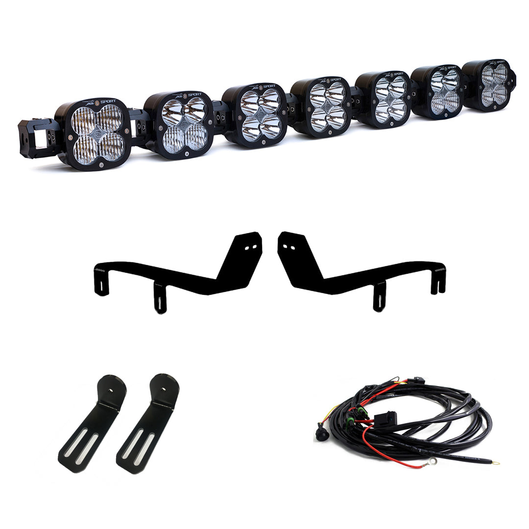 Toggle Style Baja Designs Ford XL Linkable Bumper Light Kit - Ford 2017-19 F-250/350 Super Duty