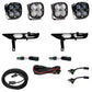 Baja Designs Ford Squadron SAE/Pro Fog Pocket Light Kit w/ Daytime Running Lights (DRL)- Ford 2021-22 F-150