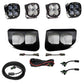 Toggle System Clear Baja Designs Ford Squadron SAE/Sport Fog Pocket Light Kit - Ford 2020-22 F-250/350 Super Duty