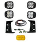 All Components of Baja Designs Toyota Tundra Squadron Sport Vent Kit- 2022-On Toyota Tundra