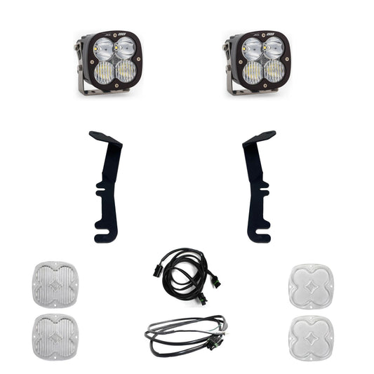 All Components of Baja Designs Ram XL80 A-Pillar Light Kit - Ram 2019-22 1500 Rebel; 2021-22 1500 TRX