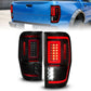 ANZO FORD FULL LED TAIL LIGHTS BLACK SMOKE LENS W/ SEQUENTIAL SIGNAL (FOR ALL MODELS) | RANGER 19-23