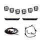 All components of Baja Designs Ford Squadron Pro Behind Grille Light Kit - Ford 2021-22 F-150 Raptor