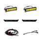 Amber Baja Designs Ford OnX6+ 10 Inch Dual Behind Grille Light Bar Kit - 2021-22 F-150 Raptor