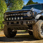 Installed on Car Front View Baja Designs Ford XL Linkable Bumper Light Kit - 2021-23 Bronco