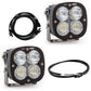 Upfitter System Baja Designs Jeep XL80 Bumper Light Kit - Jeep 2020-22 Gladiator; 2018-22 Wrangler JL