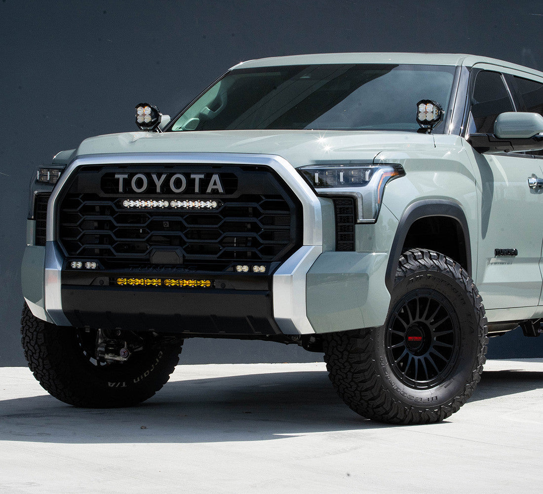 Installed on Car Baja Designs Toyota LP4 A-Pillar Kit - Toyota 2022-On Tundra, 2023-On Sequoia