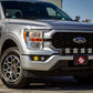 Installed on Car Baja Designs Ford Squadron SAE/Sport Fog Pocket Light Kit - Ford 2021-22 F-150; NOTE: w/ Daytime Running Lights (DRL)