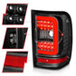 Different Segments of ANZO FORD LED C-BAR STYLE TAIL LIGHTS BLACK (NOT FOR 05-07 STX MODELS) | RANGER 01-11
