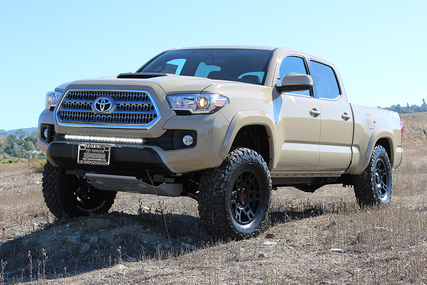 Installed On Car Far Look Baja Designs Toyota S8 30 inch Bumper Light Kit - 2016-21 Tacoma