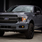 Installed Left Side Baja Designs Ford Squadron Pro A-Pillar Light Kit - 2015-2020 F-150; 2017-2020 F-150 Raptor