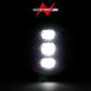 High Intensity LEDs on ANZO JEEP FULL LED PROJECTOR HEADLIGHTS BLACK | WRANGLER JL 18-23 / GLADIATOR 20-23