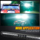 Auxbeam New 52 Inch 5D-PRO Series 55000LM Spot Beam Off Road Led Light Bar