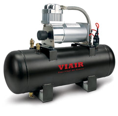 VIAIR 2.0 Gal. Tank Air Source Kit High Flow-150 (12V, 150 PSI Compressor) CE