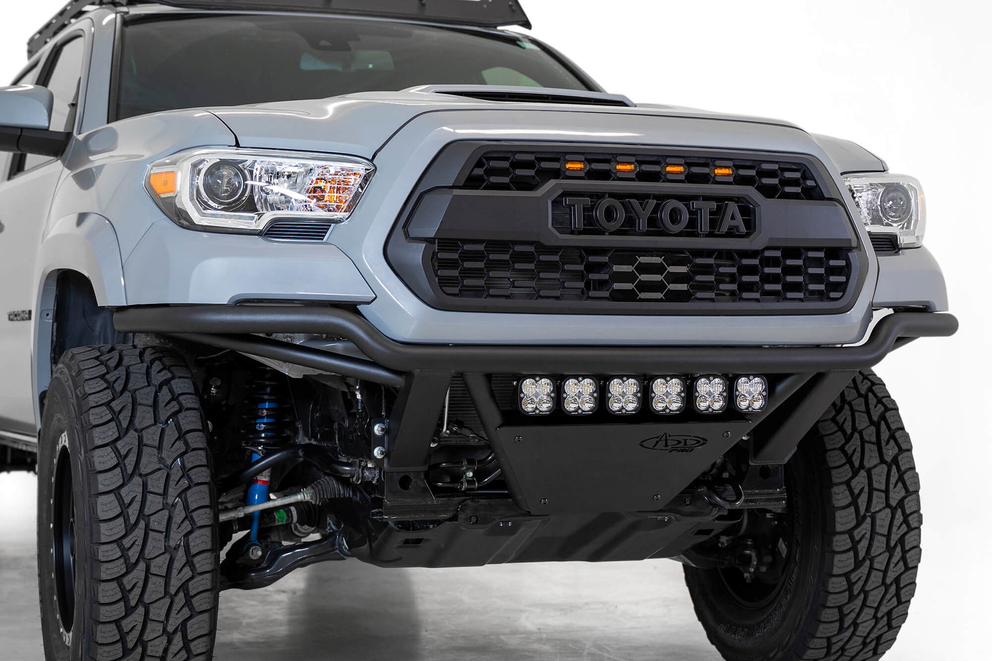 Installed on Car ADD PRO Bolt-on Front Bumper | 2016-2023 Toyota Tacoma