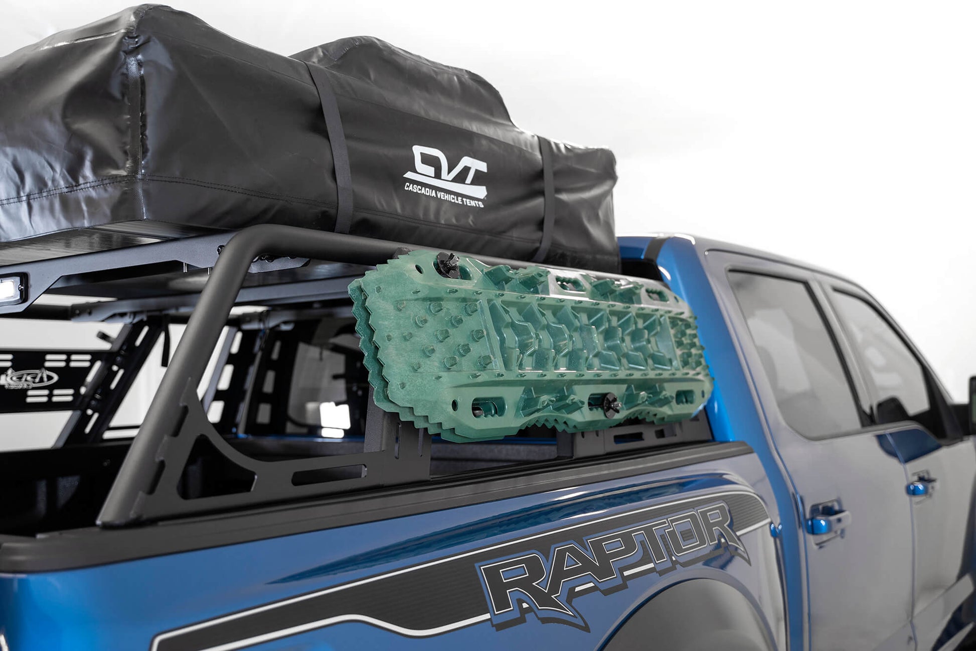 Installed on Car ADD-Lander Overland Rack | 2015 - 2023 Ford F-150/Raptor