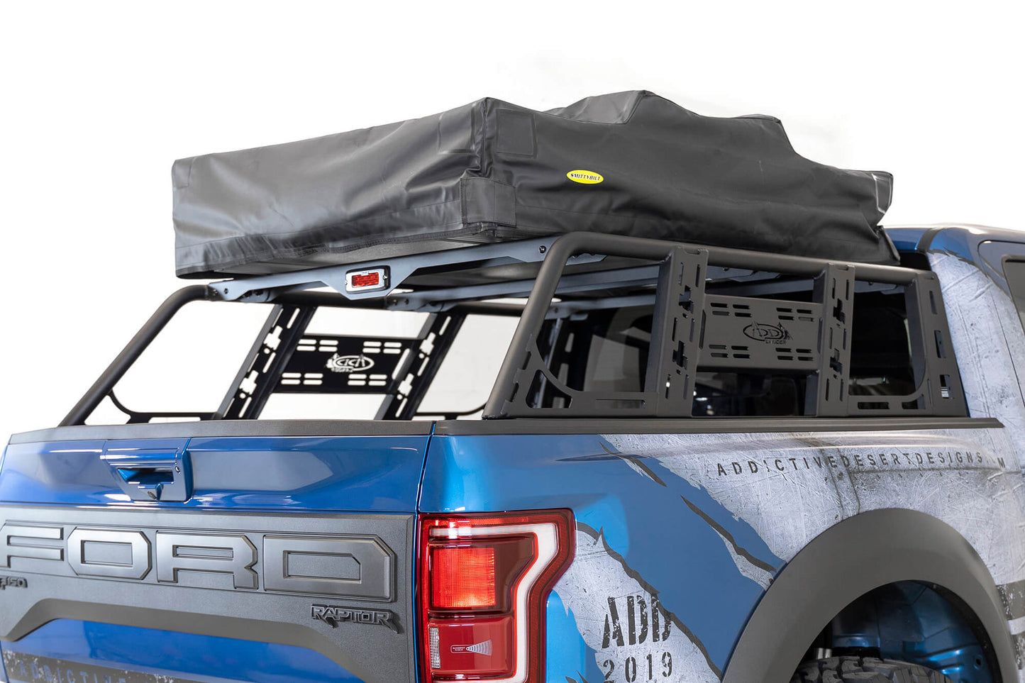 Installed on Car ADD-Lander Overland Rack | 2015 - 2023 Ford F-150/Raptor