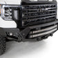 Installed on Car View from Front Side ADD GMC Bomber HD Front Bumper | 2020-2023 Sierra 2500/3500