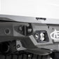 Installed on Car Close Look ADD 2020-2023 Jeep Gladiator JT Stealth Fighter Rear Bumper