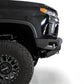 Side View of Installed ADD Bomber Front Bumper (RIGID) | 2020-2022 Chevy 2500/3500