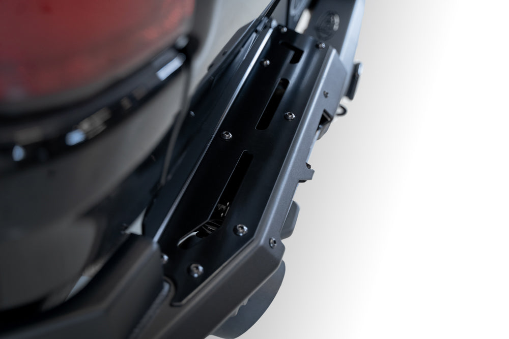 Installed on Car Close Look ADD Phantom Rear Bumper | 2021-2023 Ram TRX