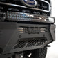 Installed On Car Close Front View ADD HoneyBadger Front Bumper | 2021-2023 Ford F-150