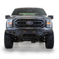 Installed on Car Front View ADD HoneyBadger Front Bumper | 2021-2023 Ford F-150