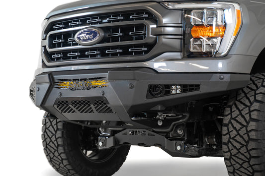 Installed on Car ADD HoneyBadger Front Bumper | 2021-2023 Ford F-150