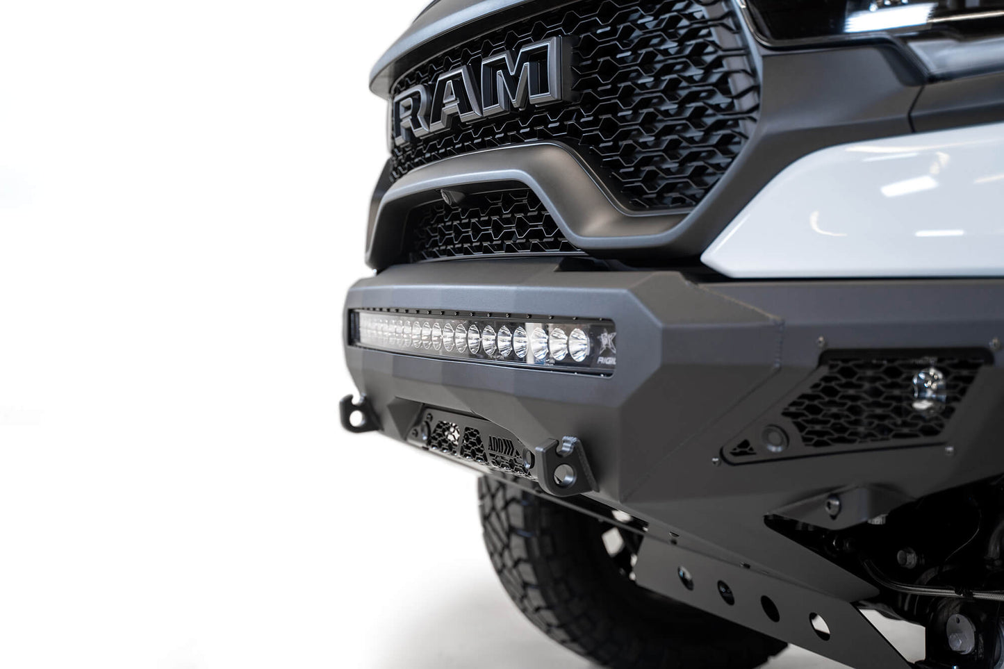 Installed on Car ADD Stealth Fighter Front Bumper | 2021-2023 RAM 1500 TRX