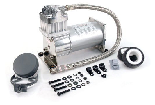 VIAIR 280C Silver Compressor Kit (12V, 30% Duty, IP54) CE