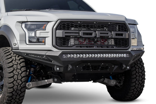 Installed on Car ADD Stealth Fighter Front Bumper | 2017-2020 Ford Raptor