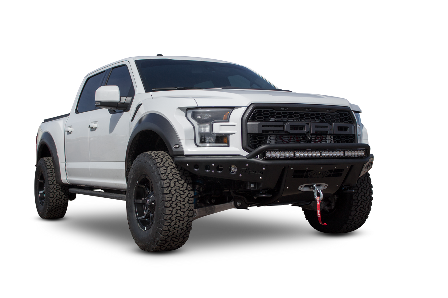 Installed on Car ADD Ford Stealth R Front Bumper with Winch Mount | 2017-2020 Raptor | Heritage