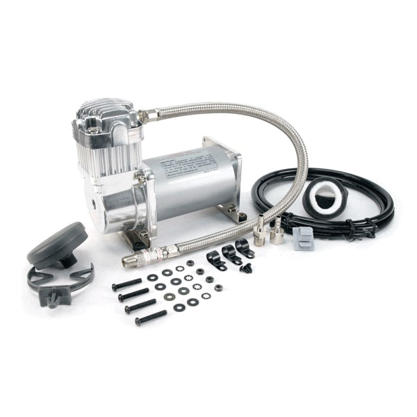 VIAIR 325C Silver Compressor Kit (12V, 33% Duty, Sealed IP67) CE