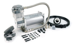 VIAIR 350C Silver Compressor Kit (12V, 100% Duty, Sealed IP67) CE, REACH, RoHS