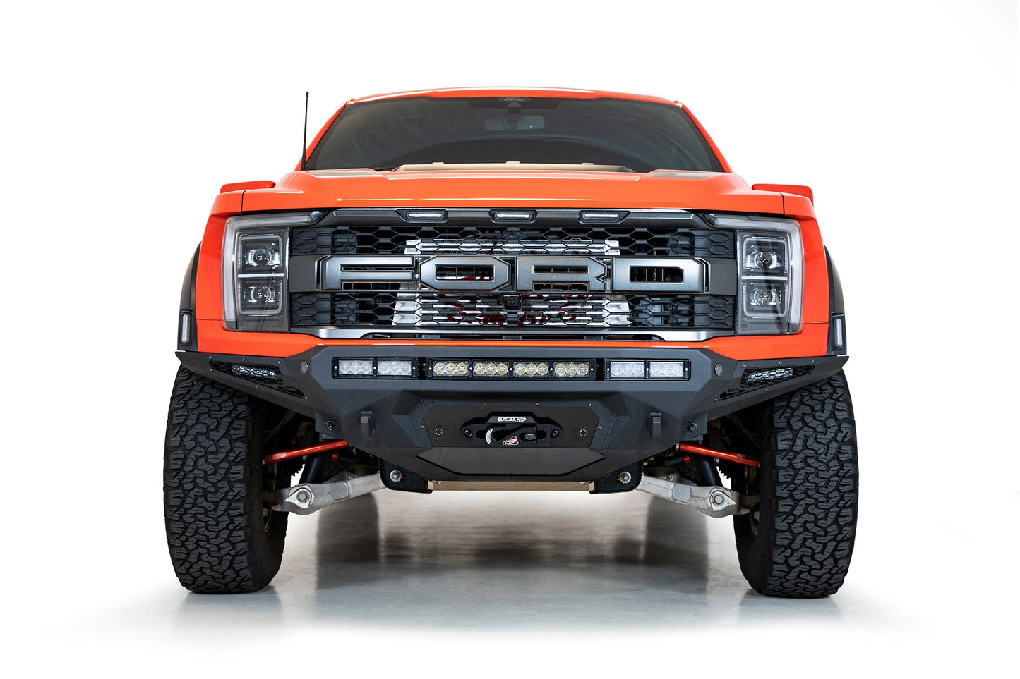 Installed on Car ADD Ford Stealth Fighter Winch Kit | 2021-2023 F-150 Raptor