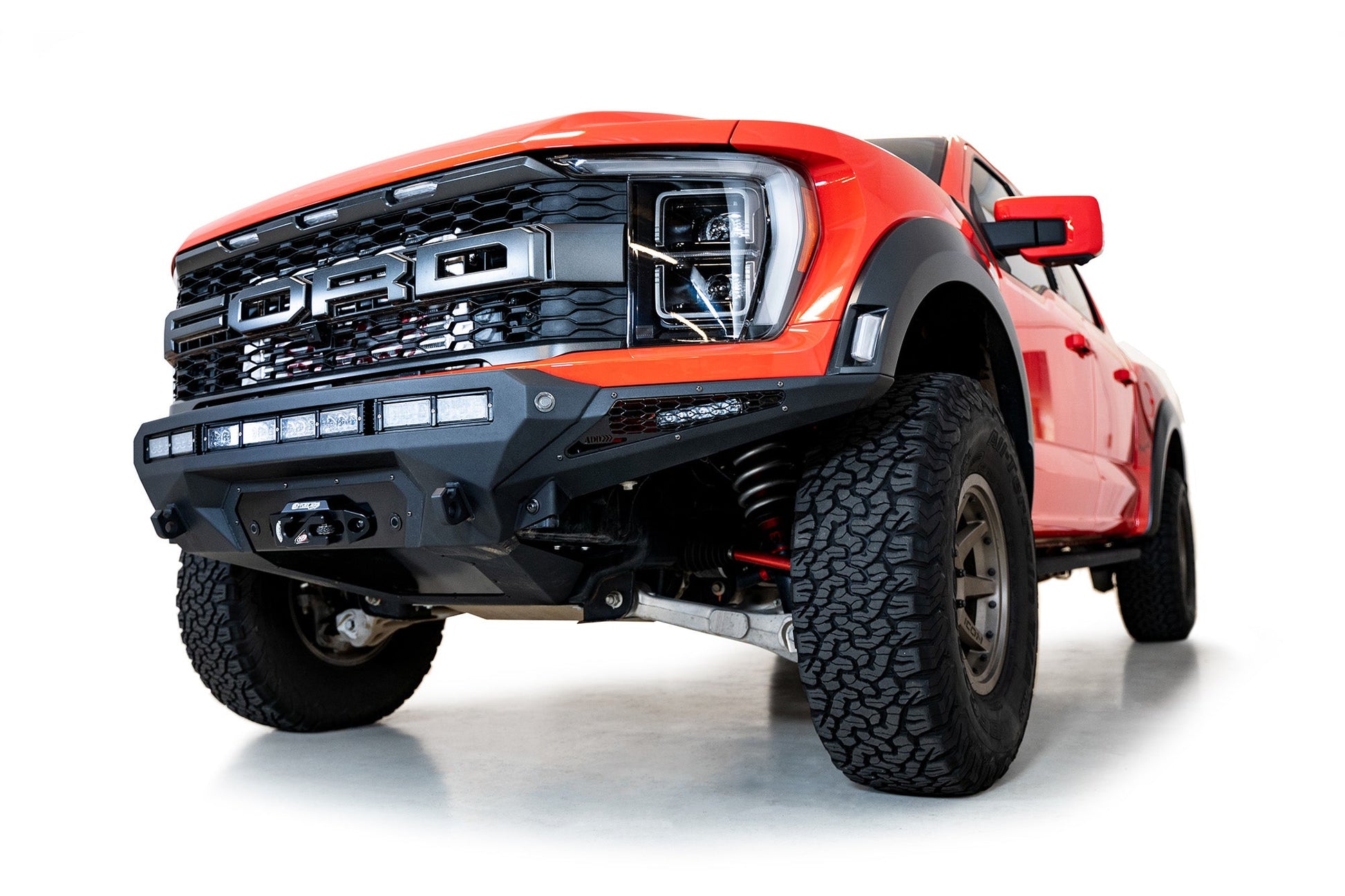 Installed on Car ADD Ford Stealth Fighter Winch Kit | 2021-2023 F-150 Raptor
