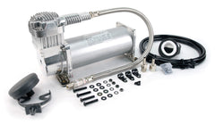 VIAIR 450C Silver Compressor Kit (12V, 100% Duty, Sealed IP67) CE