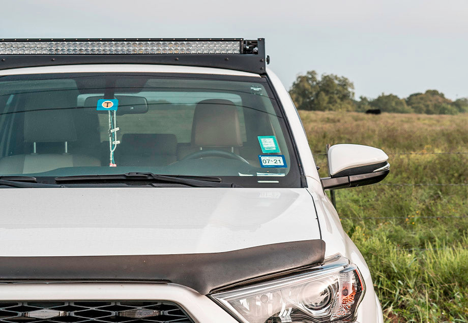 From The Car Front Installed Cali Raised Premium Roof Rack | 2010-2023 Toyota 4Runner