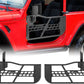 Nilight Front Tubular Doors with Side View Mirrors | 2018-2023 Jeep Wrangler JL | 2020-2023 Gladiator JT 2 Door