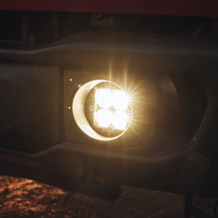 Heretics Ford Bronco (2021+) - LED Capable Bumper Fog Light Kit