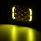 Auxbeam 7x5 Inch Rectangle LED Pods Amber Spot Driving Lights with DRL FOR ATV UTV SIDE BY SIDE 4X4