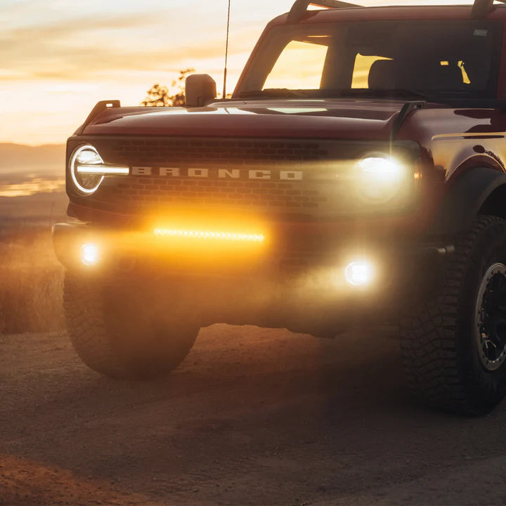 Heretics Ford Bronco (2021+) - LED Capable Bumper Fog Light Kit