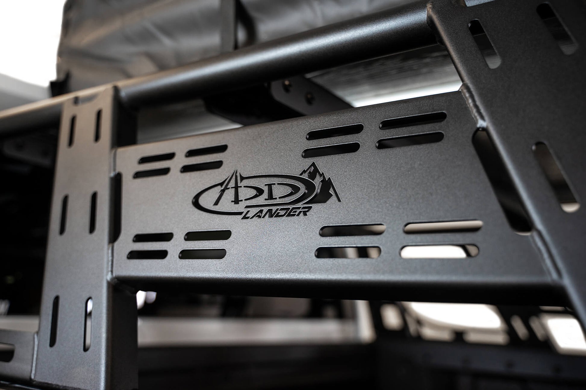 ADD Logo on ADD Universal Overland Rack with Clamp Mounting System