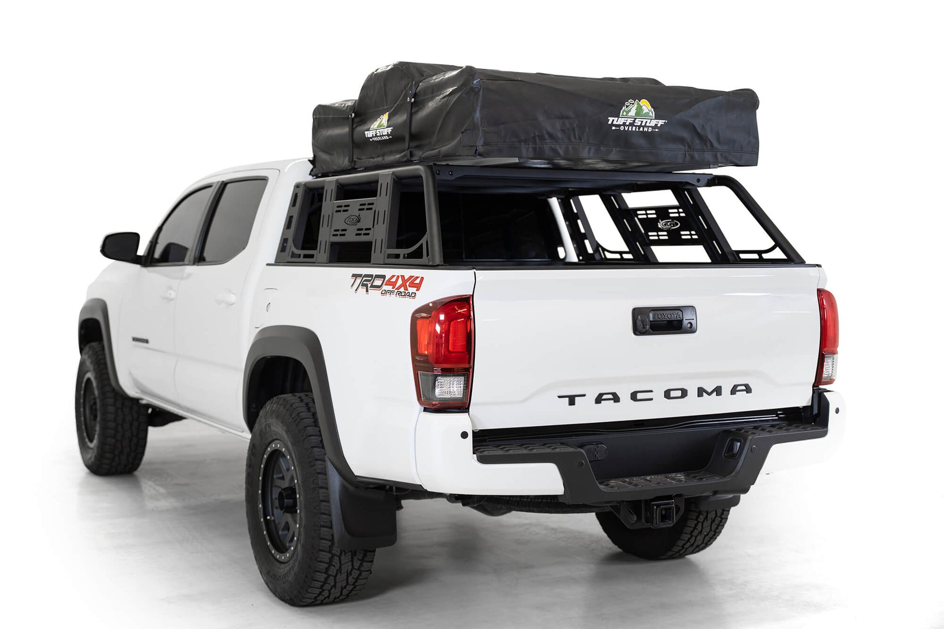 Installed on Car ADD-Lander Overland Rack | Heritage | Toyota Tacoma