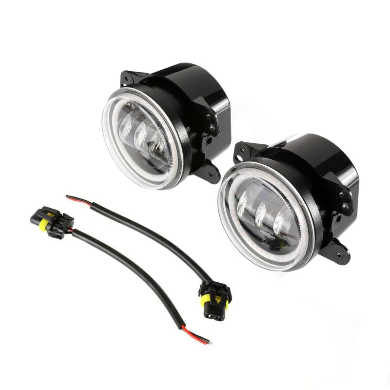 AUXBEAM 7'' Hi-Lo Beam LED Headlight w/ RGB Flowing Halo Ring