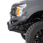 Side View of Installed ADD Bomber Front Bumper | Rigid Light Mounts | Heritage | 2018-2020 Ford F-150