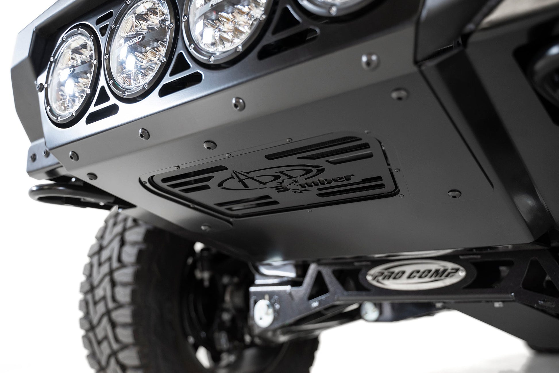 Bottom Part of ADD Bomber Front Bumper | Rigid Light Mounts | Heritage | 2018-2020 Ford F-150